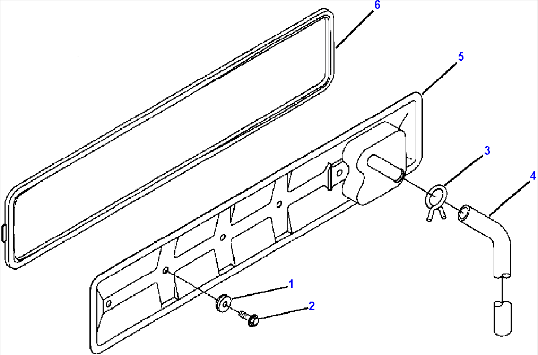FIG. A2410-02A0 CAM FOLLOWER COVER