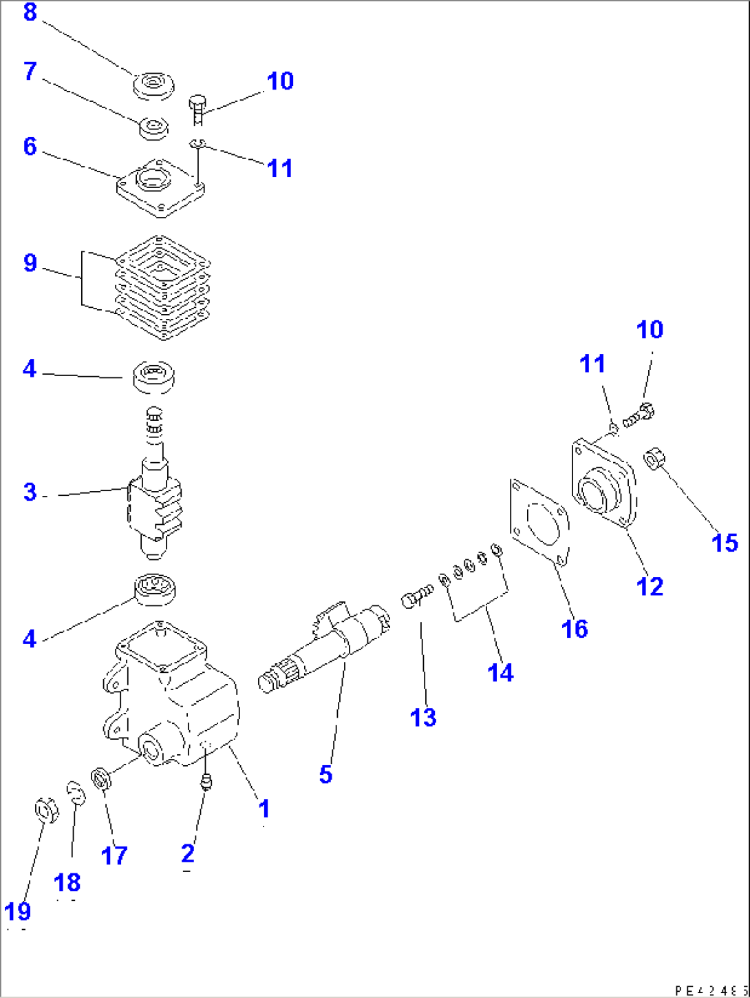 STEERING GEAR(#10001-19999)