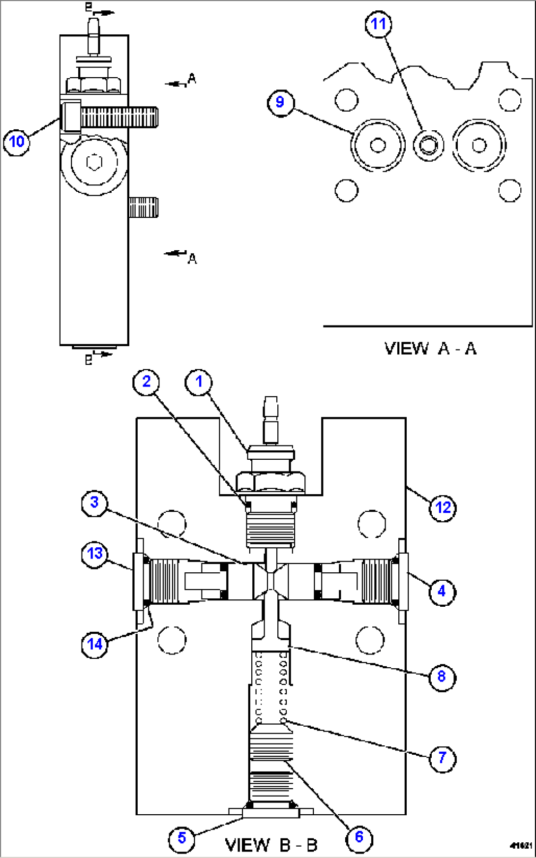DIFFERENTIAL SWITCH ASSEMBLY BF4607