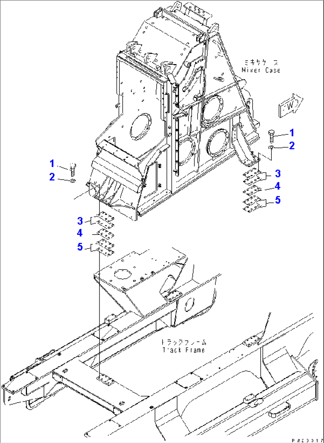 MIXER (MOUNTING PARTS)