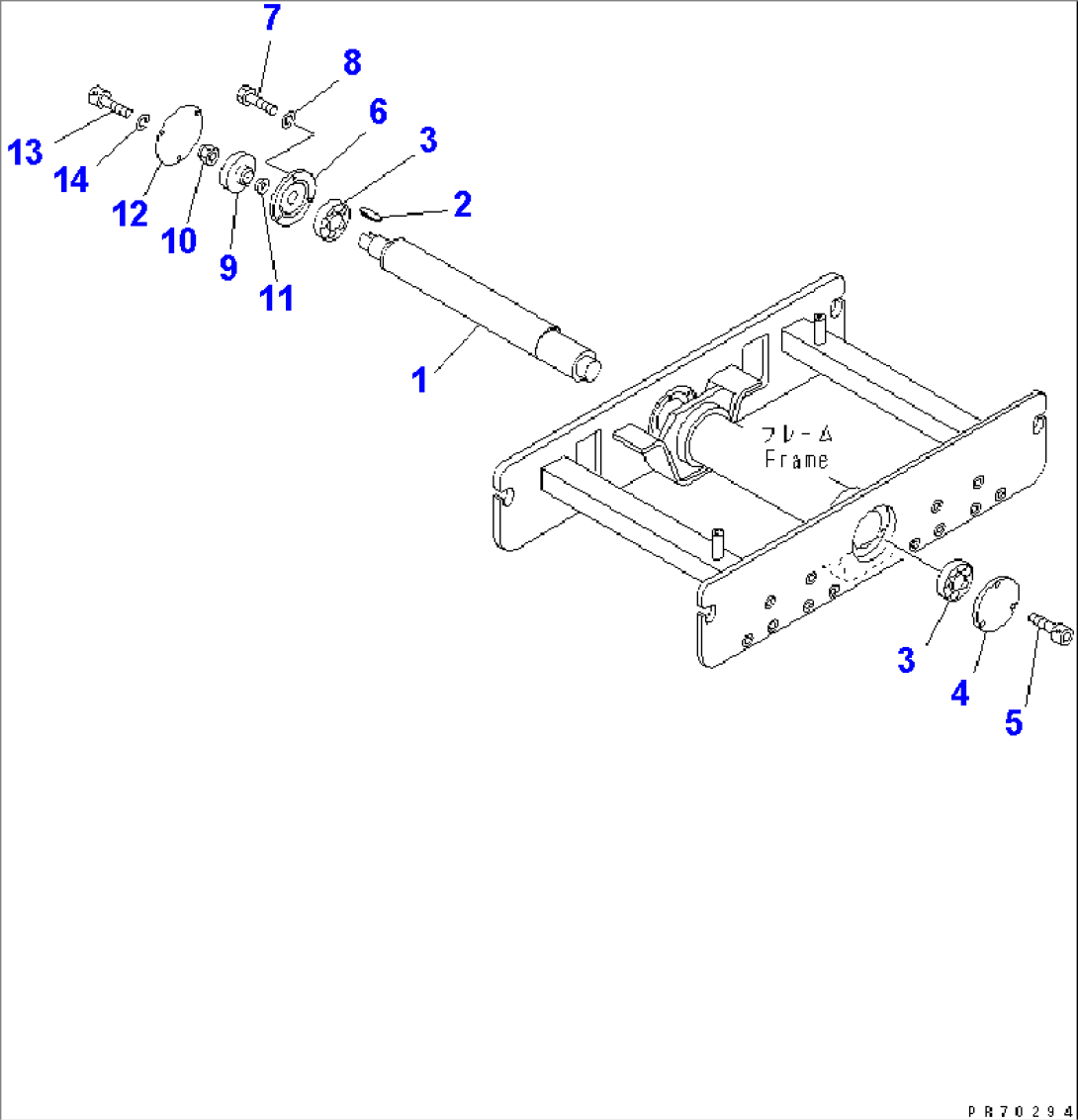 VIBRATION SHAFT(#5001-5900)