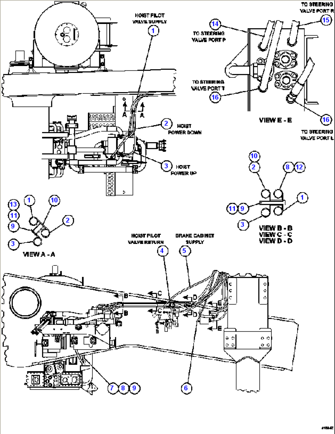 BRAKE CABINET PIPING ( 1/2)