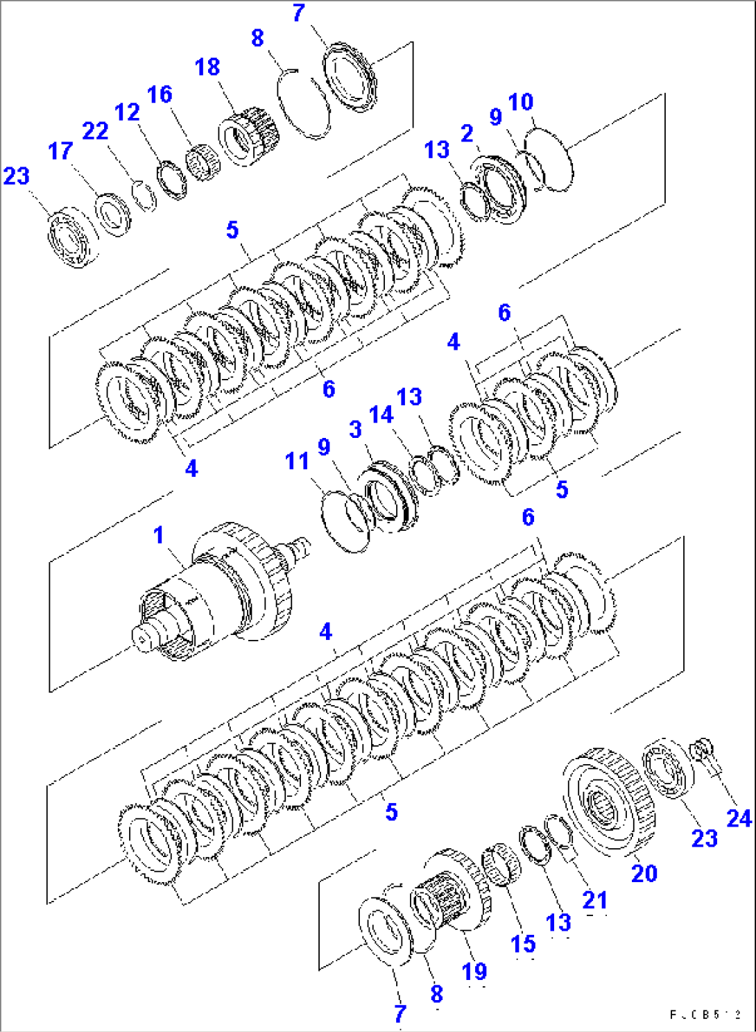 TRANSMISSION (2ND AND 3RD)(#(1001-1076))