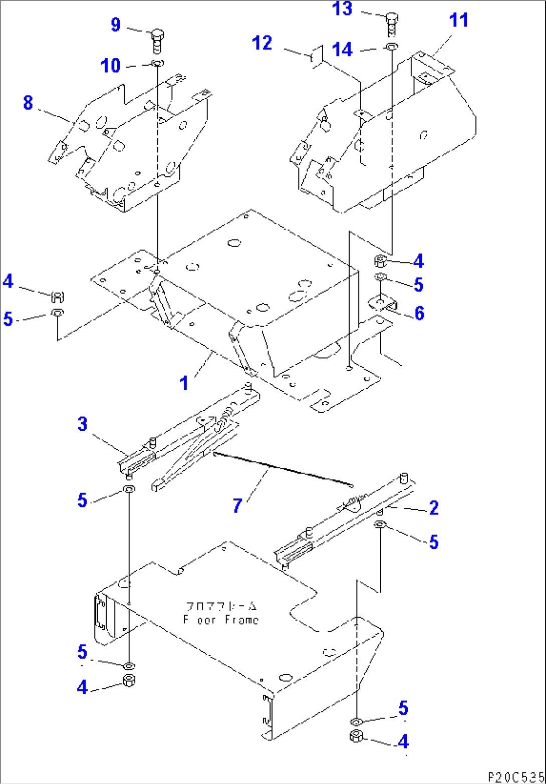 FLOOR FRAME (BASE)