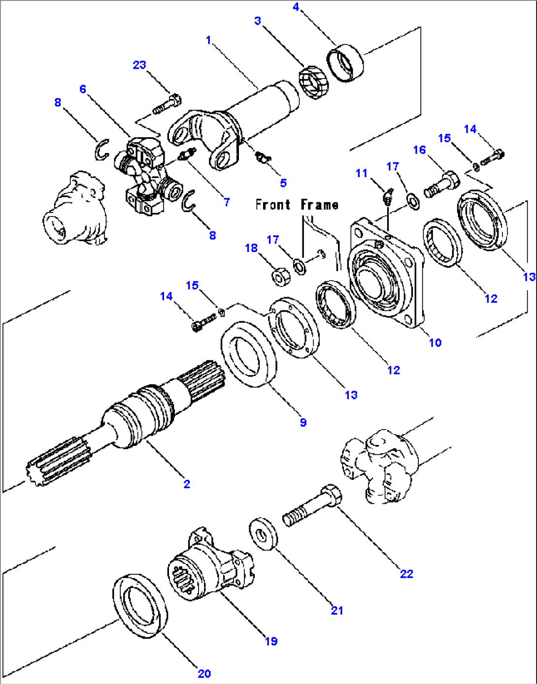 DRIVE SHAFT FRONT