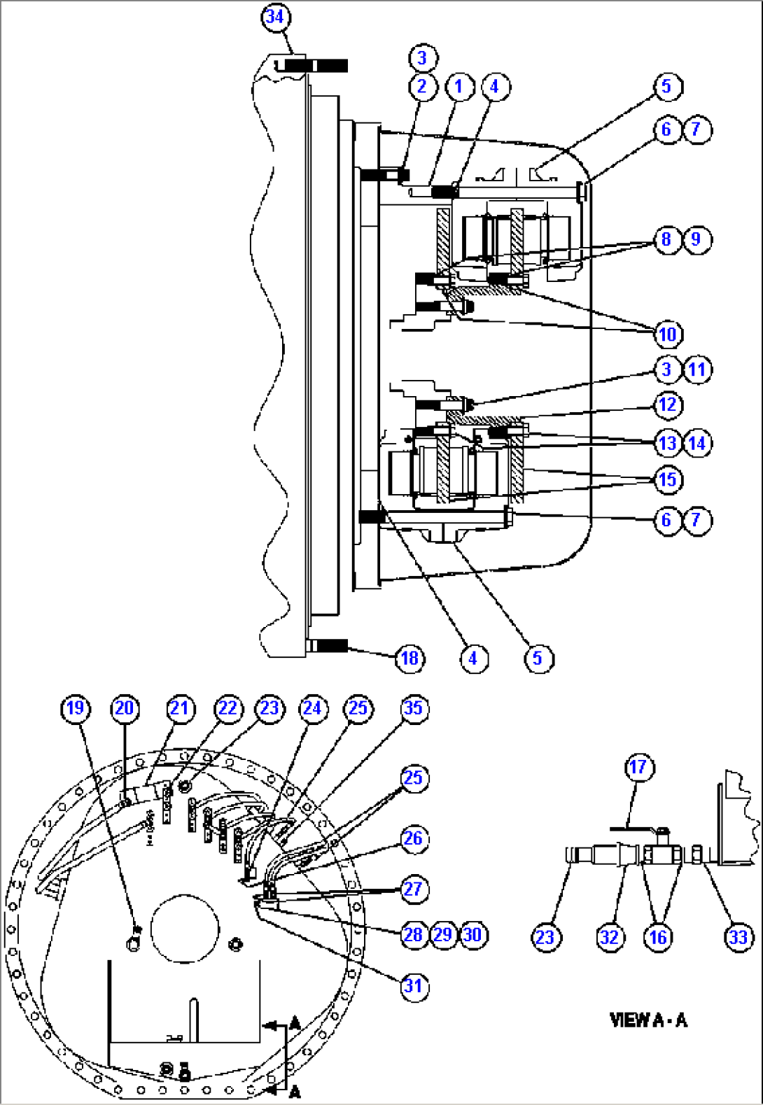 REAR DISC & PARKING BRAKE INSTL ( 1/2)