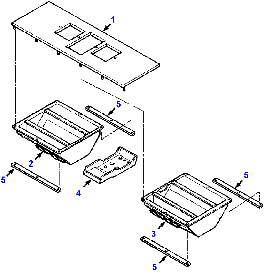 CONSOLE AND DISCHARGE ASSEMBLY