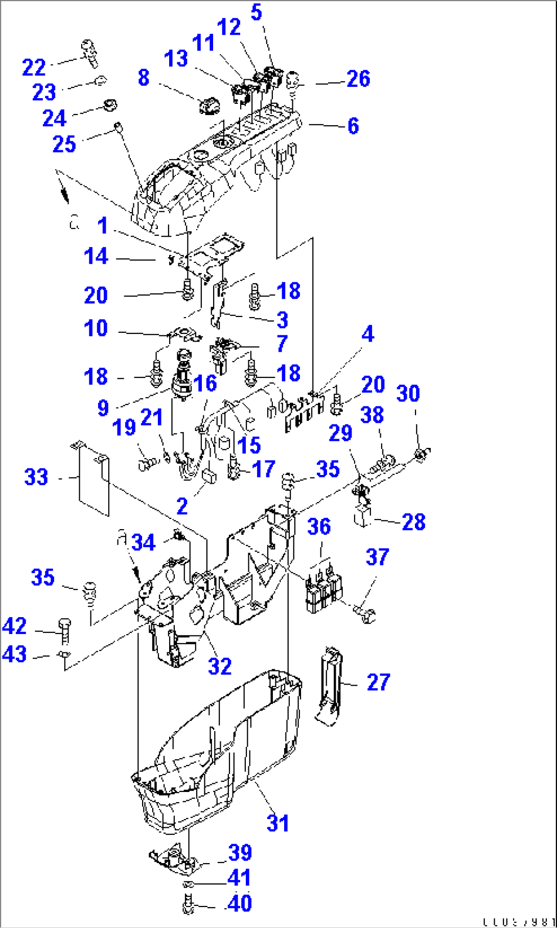 FLOOR FRAME (OPERATOR