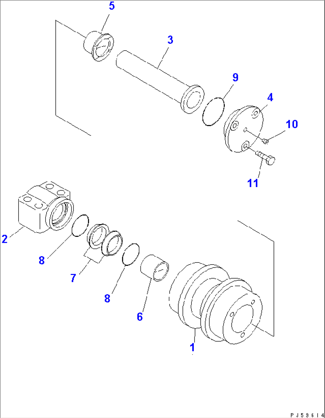 CARRIER ROLLER(#.-)