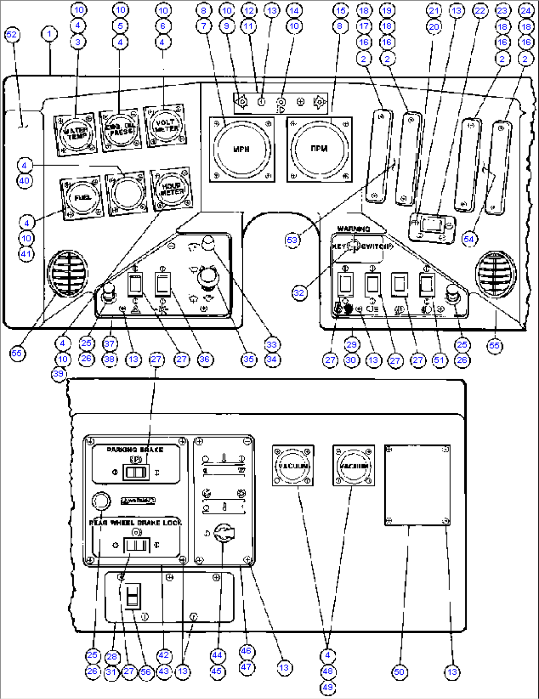 INSTRUMENT PANEL (SPANISH)