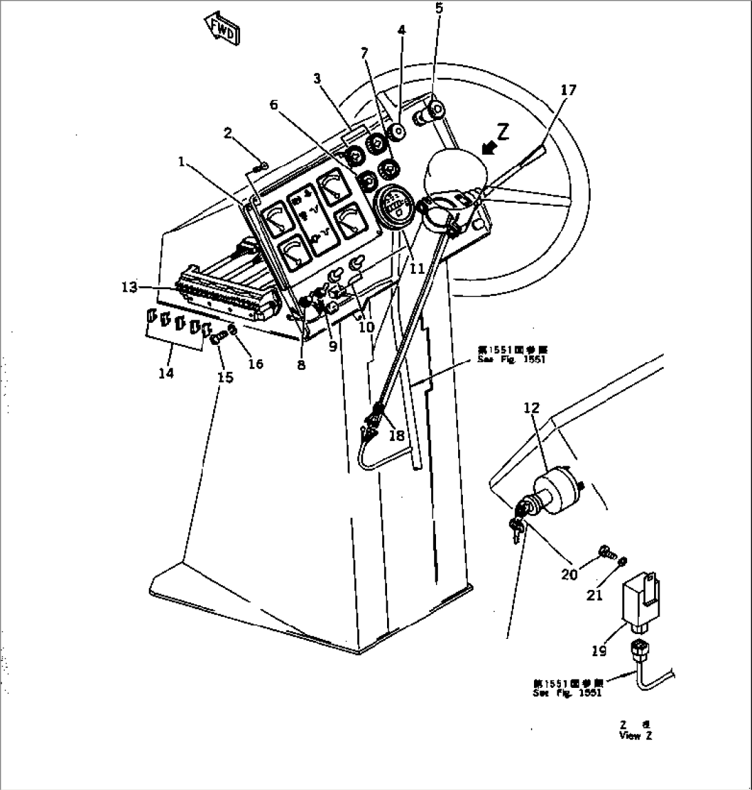 INSTRUMENT PANEL(#10001-19999)