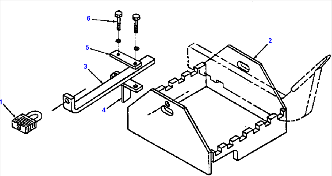 FIG. V5120-01A0 SCARAFIER TOOTH STORAGE