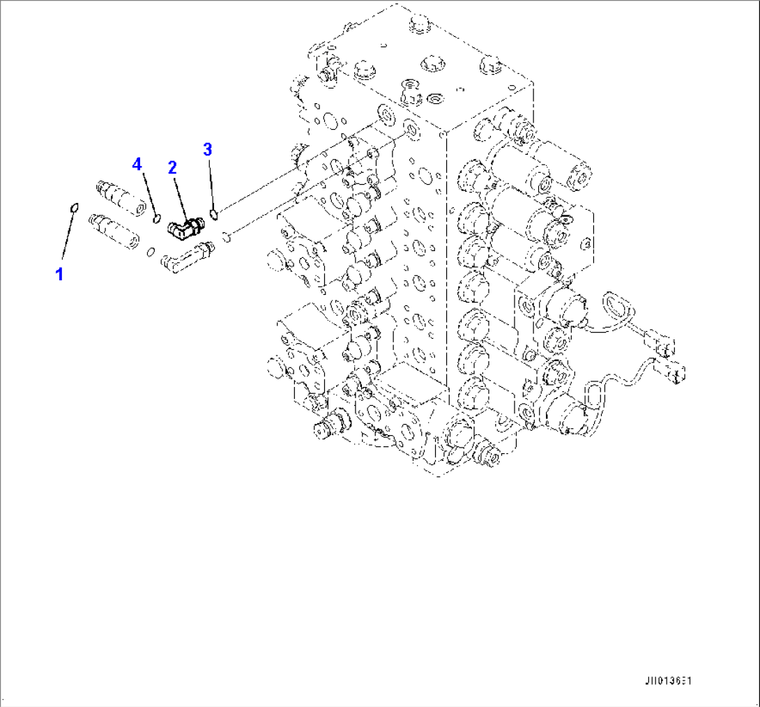 Control Valve, Connecting Parts (2/5) (#500470-)