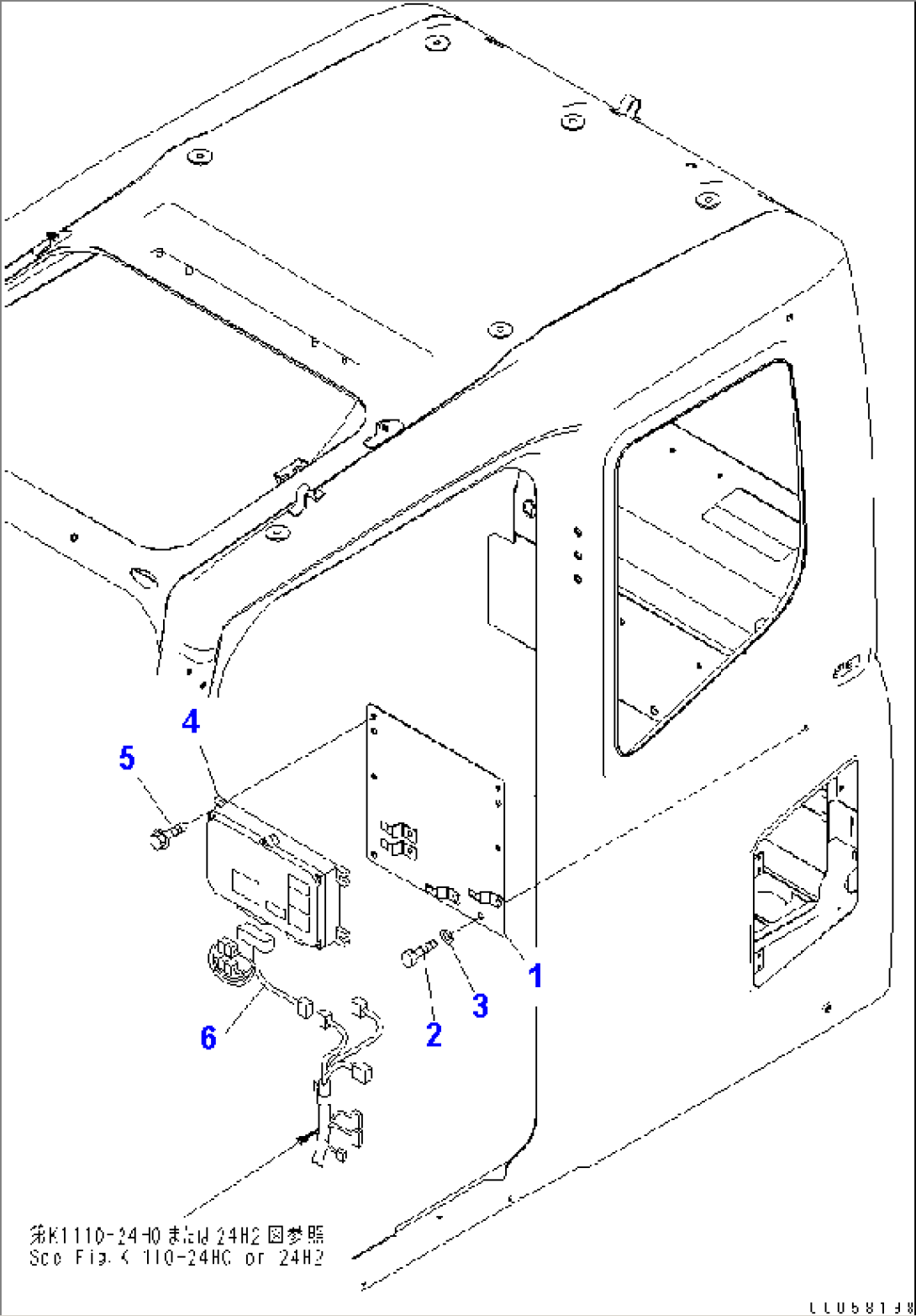 FLOOR FRAME (OPERATOR