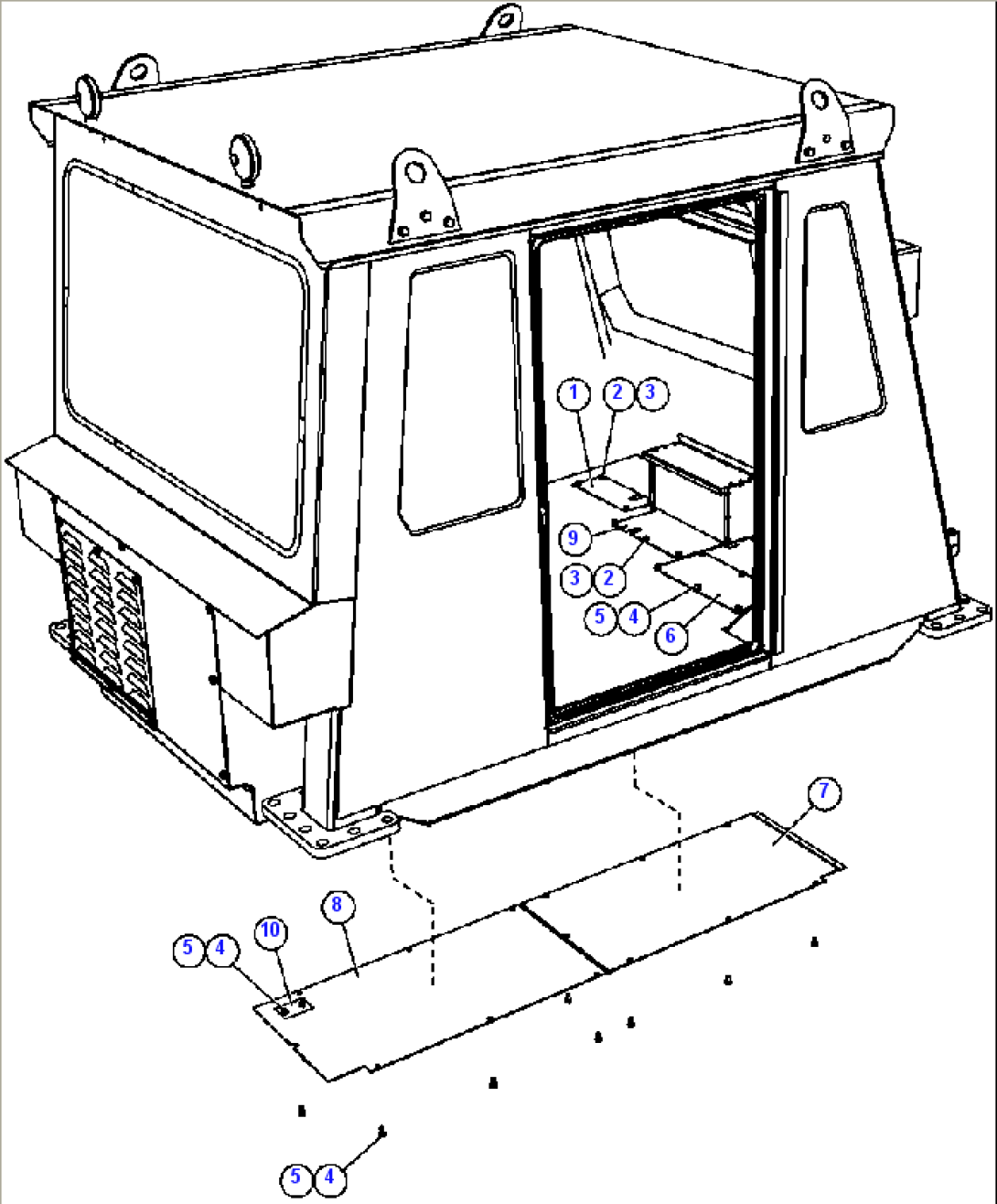 CAB ACCESS COVERS