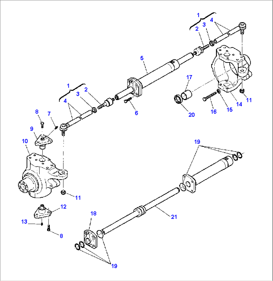 FRONT AXLE (2/6)