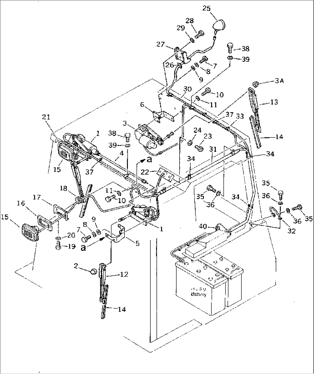 ELECTRICAL SYSTEM (FOR ROPS CAB)