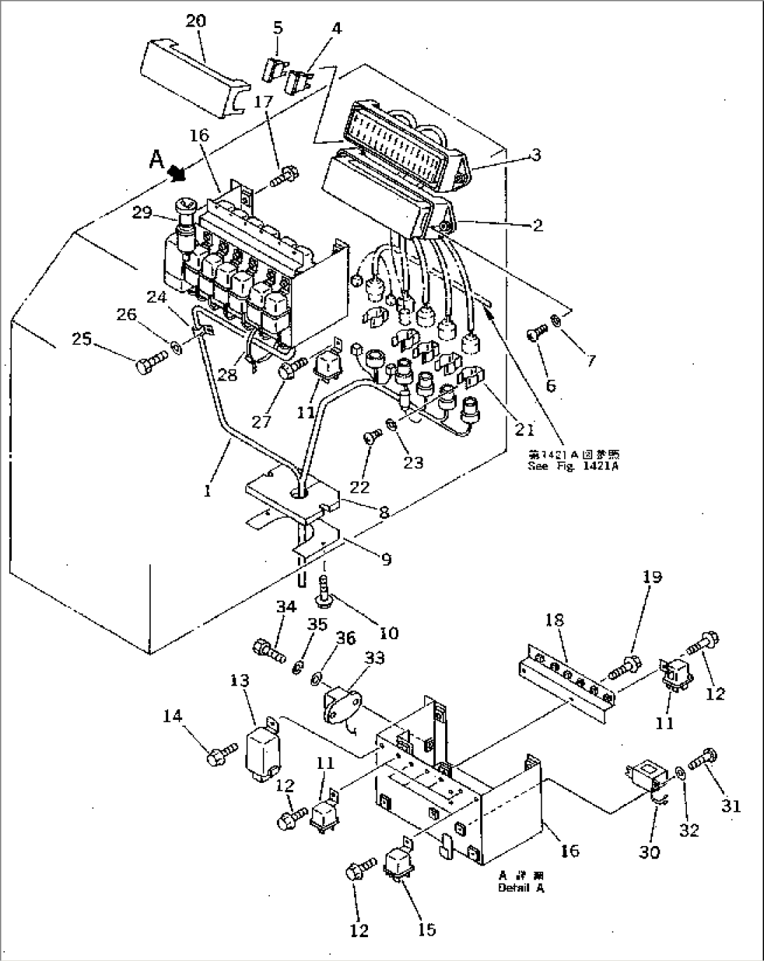 ELECTRICAL SYSTEM (CONSOLE BOX¤ R.H.)(#10501-)
