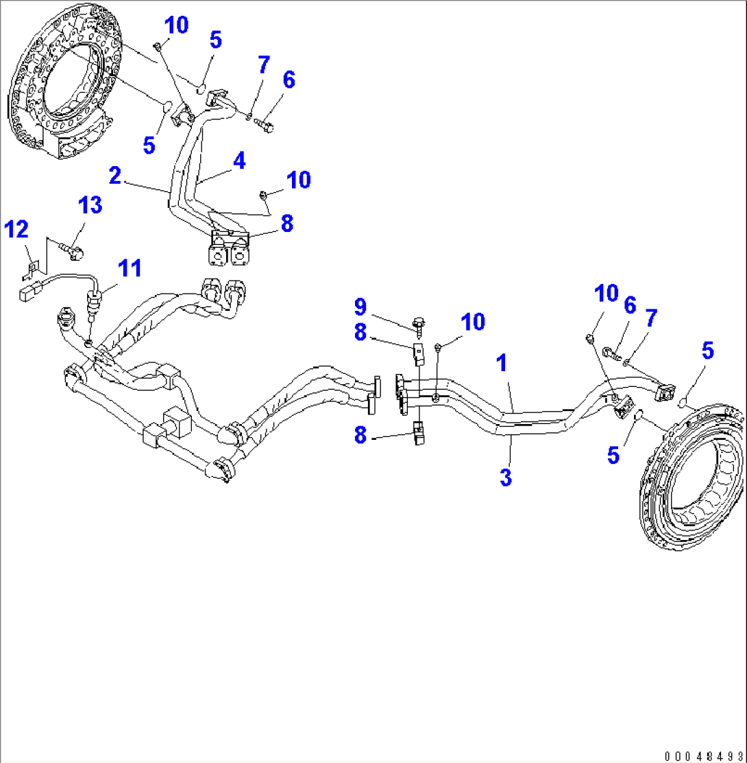 FRONT BRAKE COOLING(#7001-)