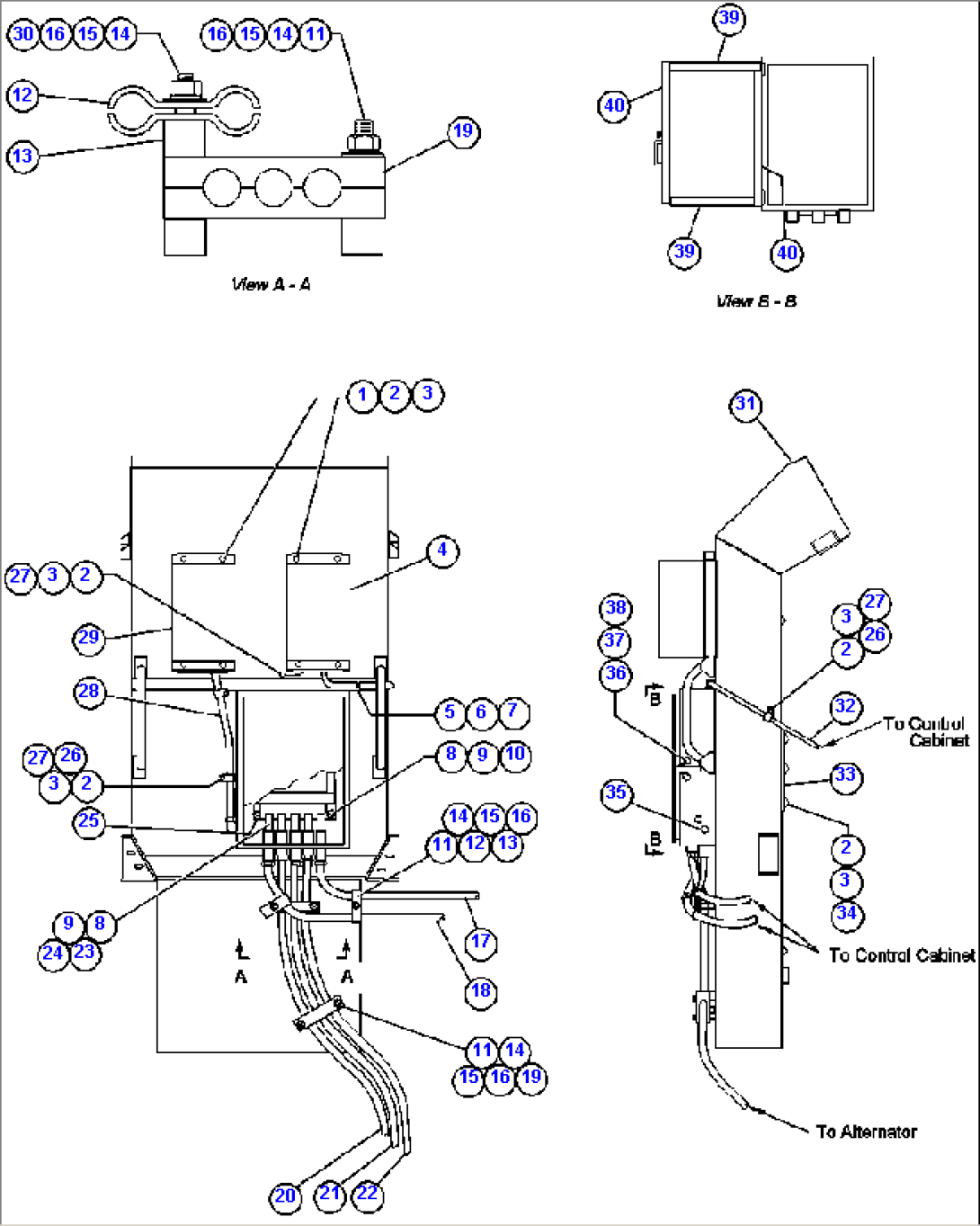 BLOWER INLET WIRING INSTL