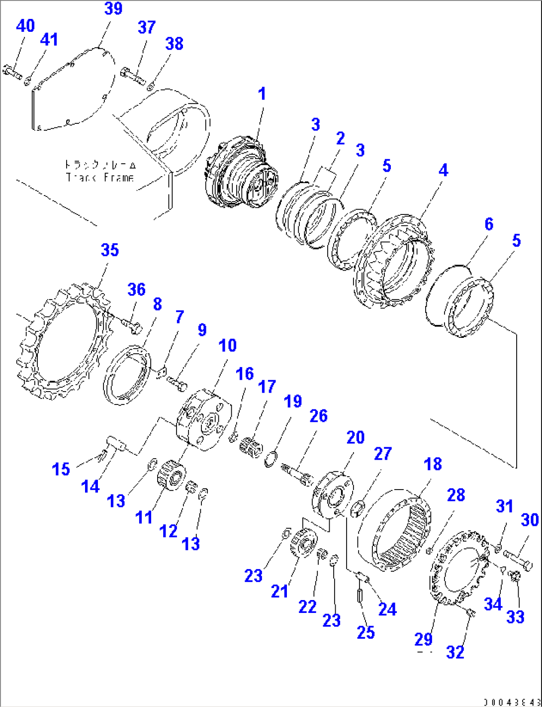 FINAL DRIVE (AUSTRALIA SPEC.)