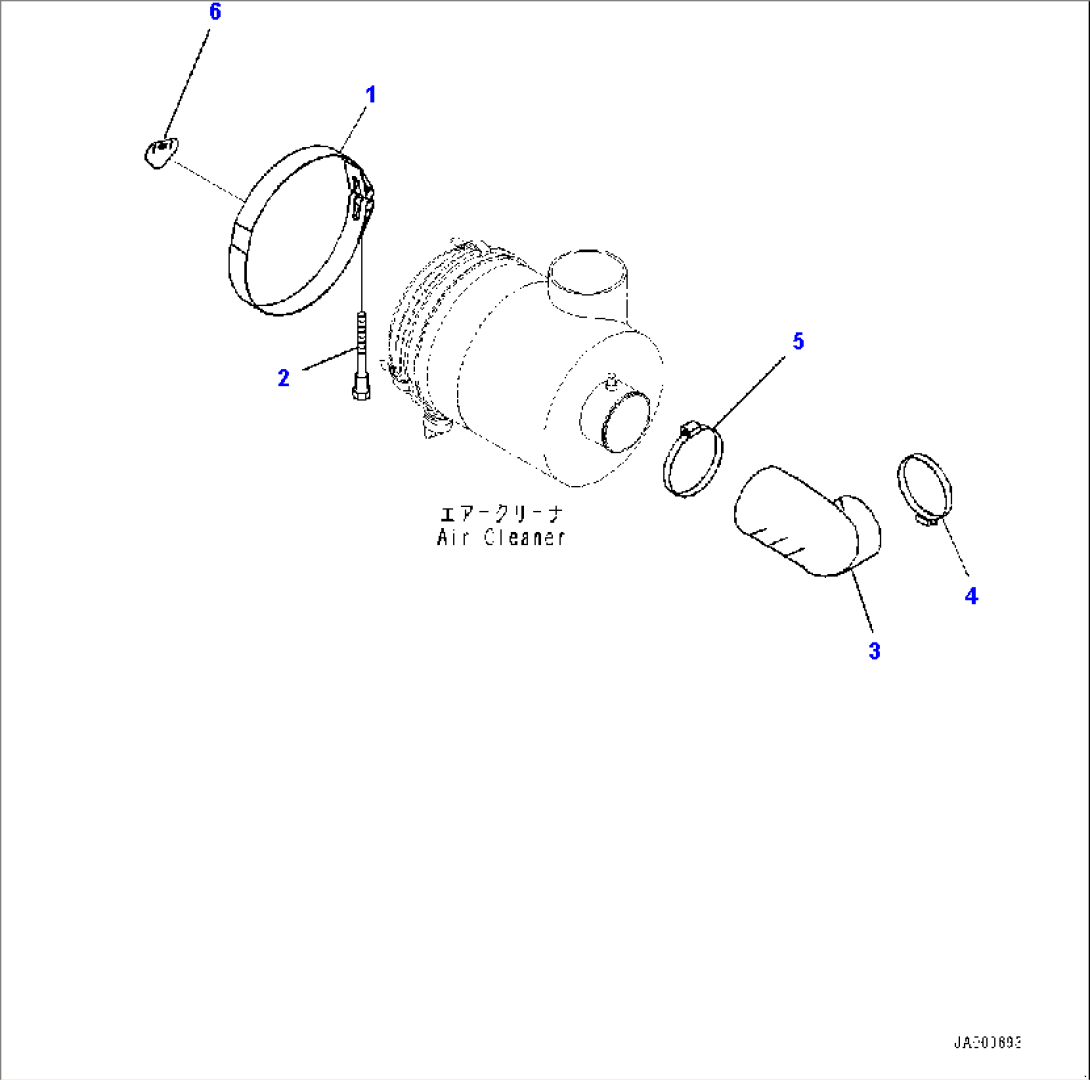 Engine Wiring Harness, Air Cleaner Assembly (#90216-)