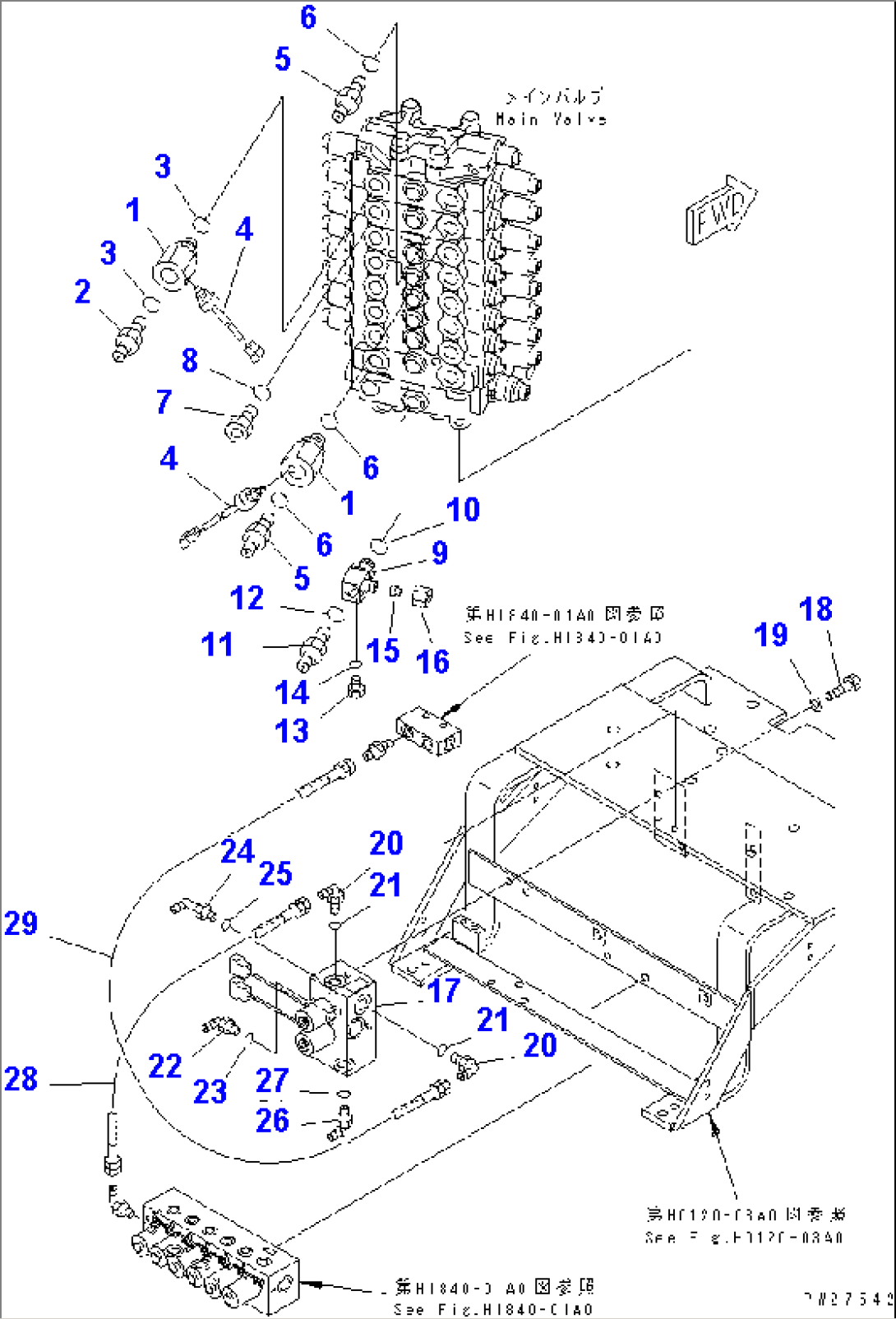 ADD. ATACHIMENT LINE (3ATT) (1/2)(#1006-1108)
