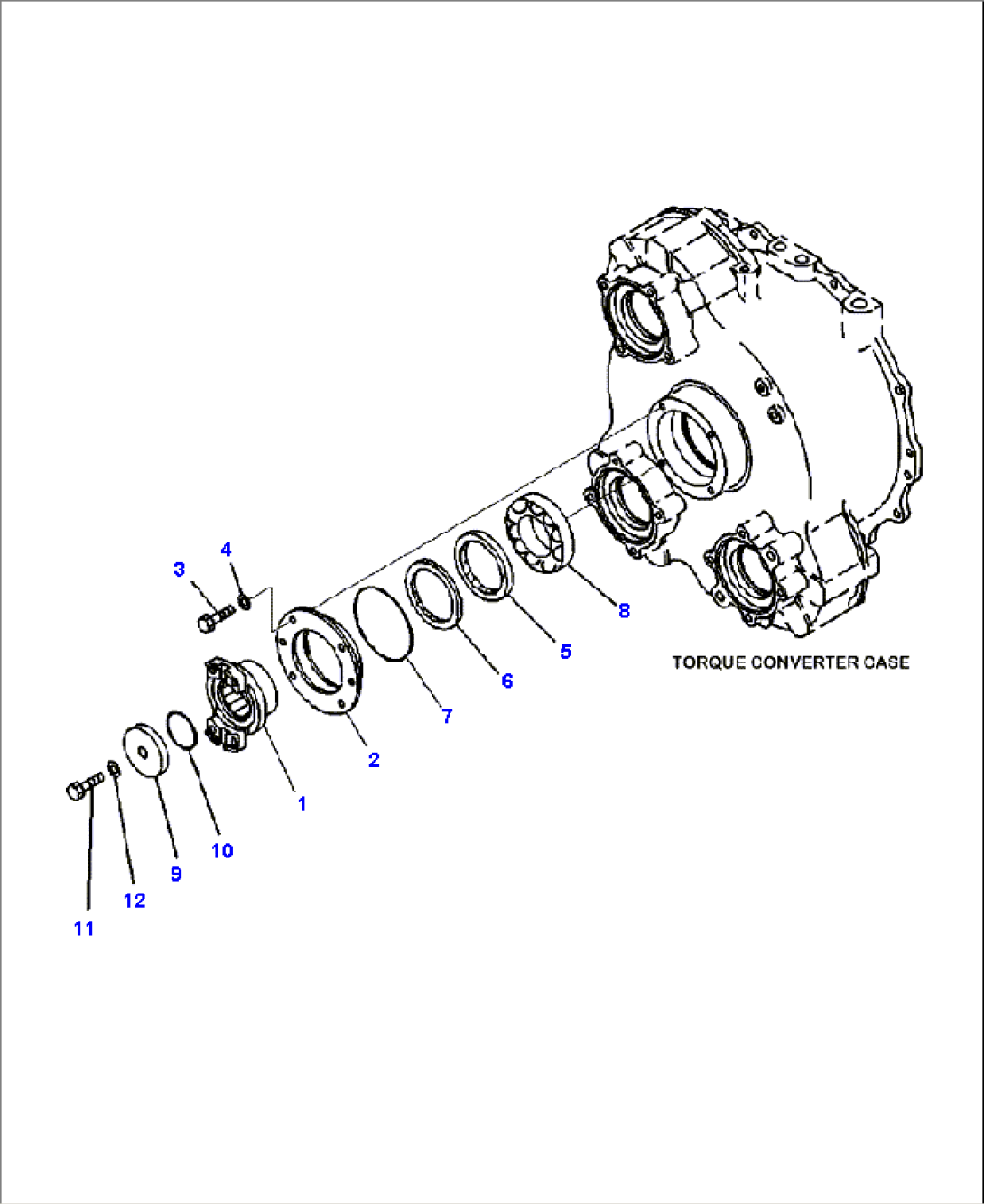 F3300-64A0 TRANSMISSION TORQUE CONVERTER INPUT