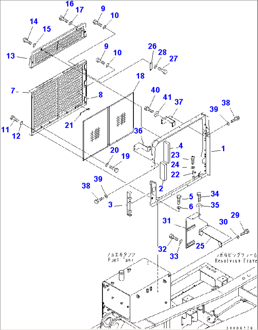RIGHT SIDE DOOR (MACHINE CAB)