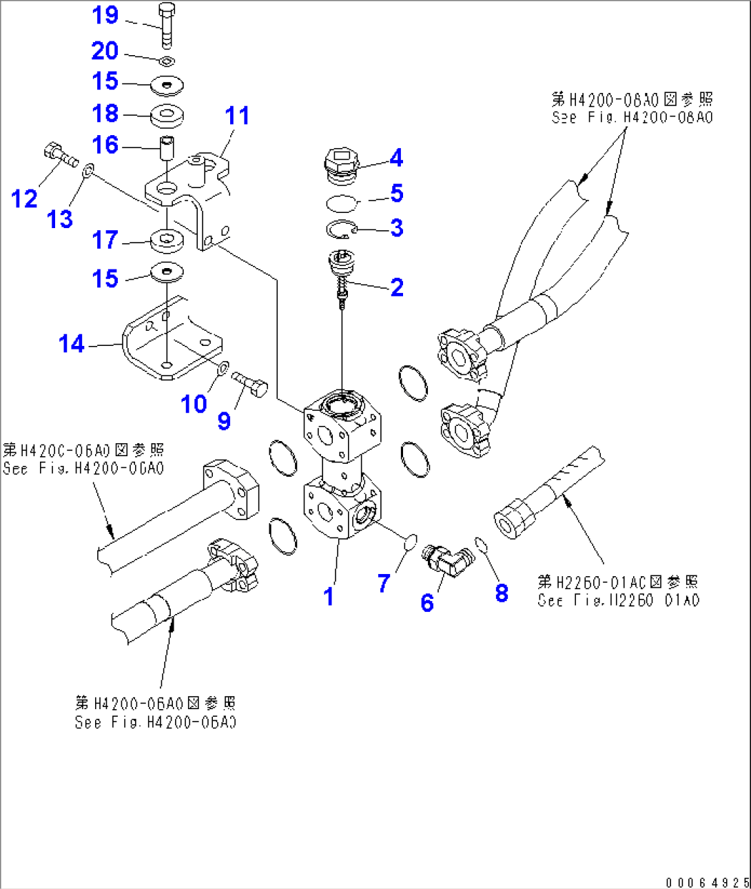 HYDRAULIC PIPING (VALVE)