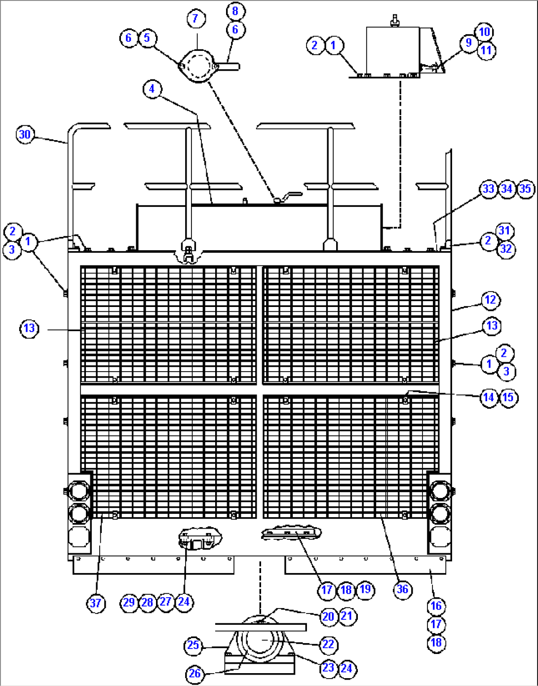 GRILLE & HOOD