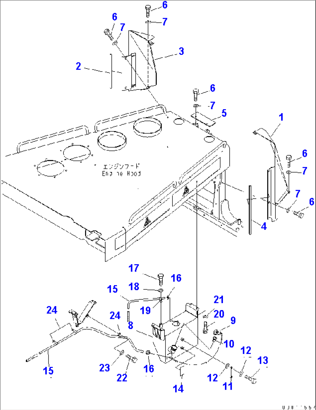 DUSH COVER AND RESERVE TANK