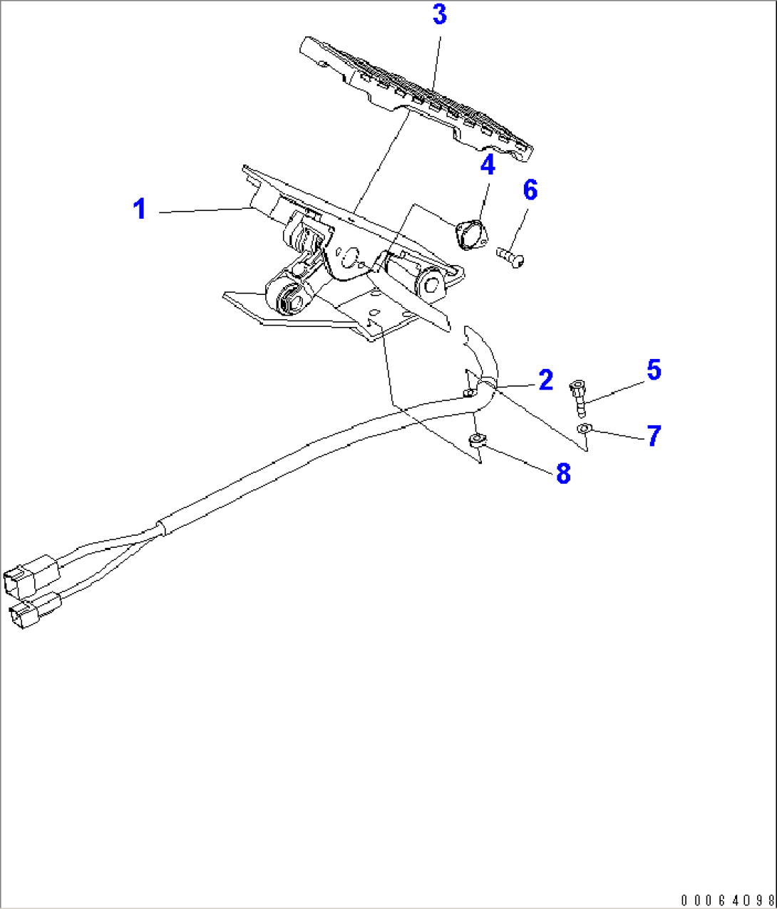 ACCEL PEDAL(#7333-)