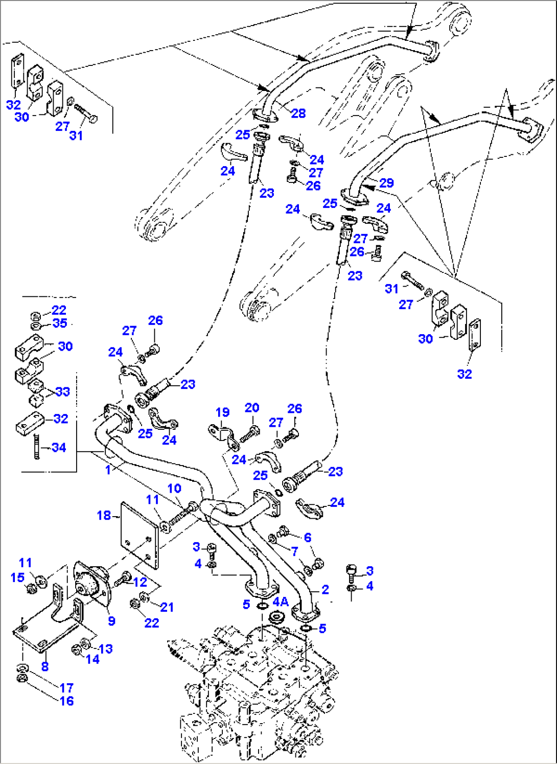 PIPINGS FOR ACCESSORY EQUIPMENT