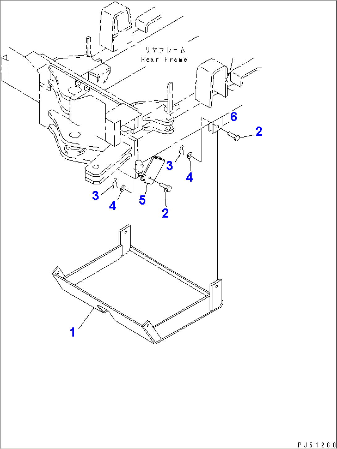 TRANSMISSION UNDER GUARD(#1001-1999)