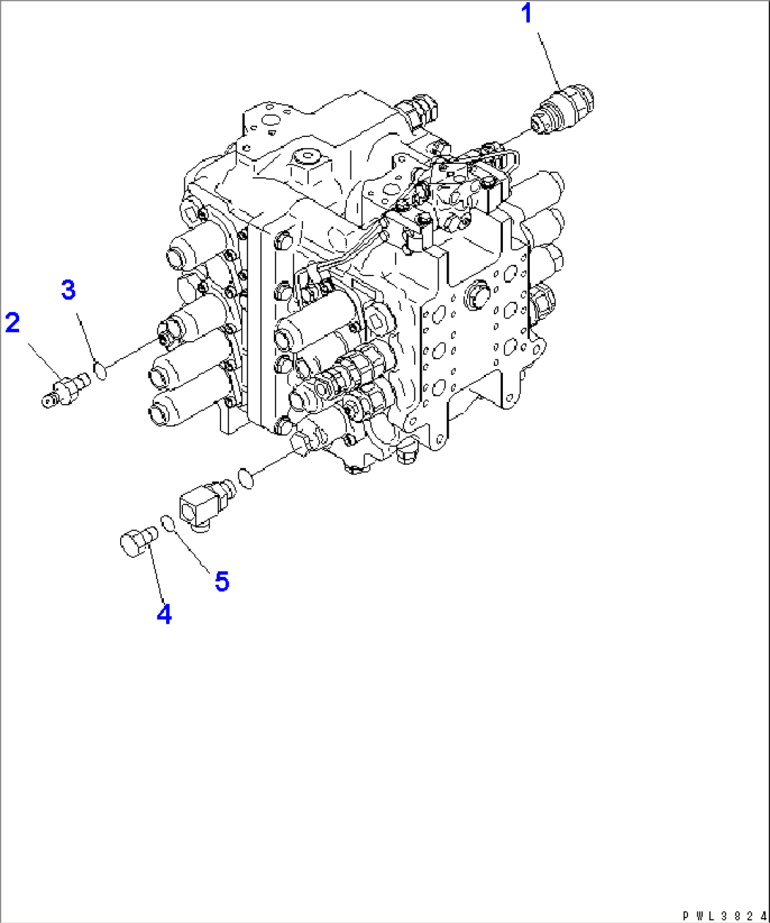 MAIN VALVE (1 ACTUATOR) (KIT)