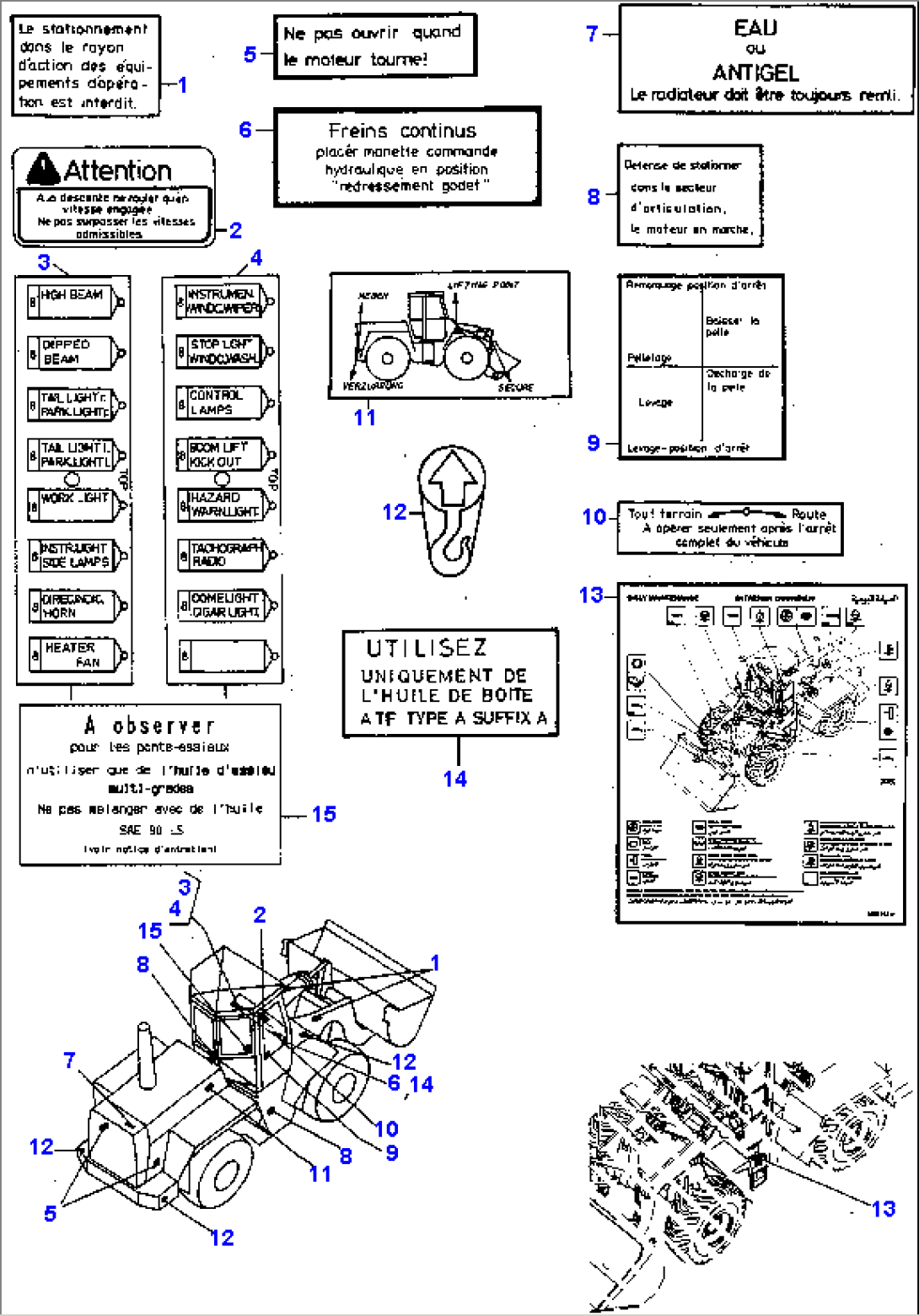 DECALS, FRENCH