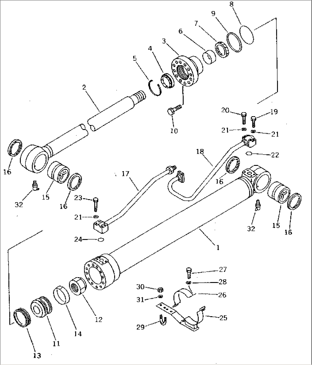 BOOM CYLINDER(#2301-)