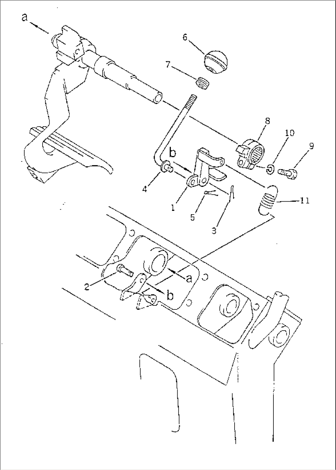 BRAKE LOCK LEVER (OP)