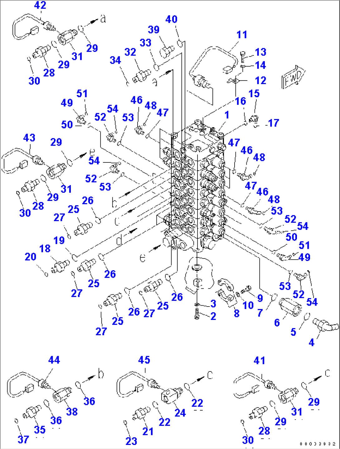 MAIN VALVE (1/4)(#1101-)