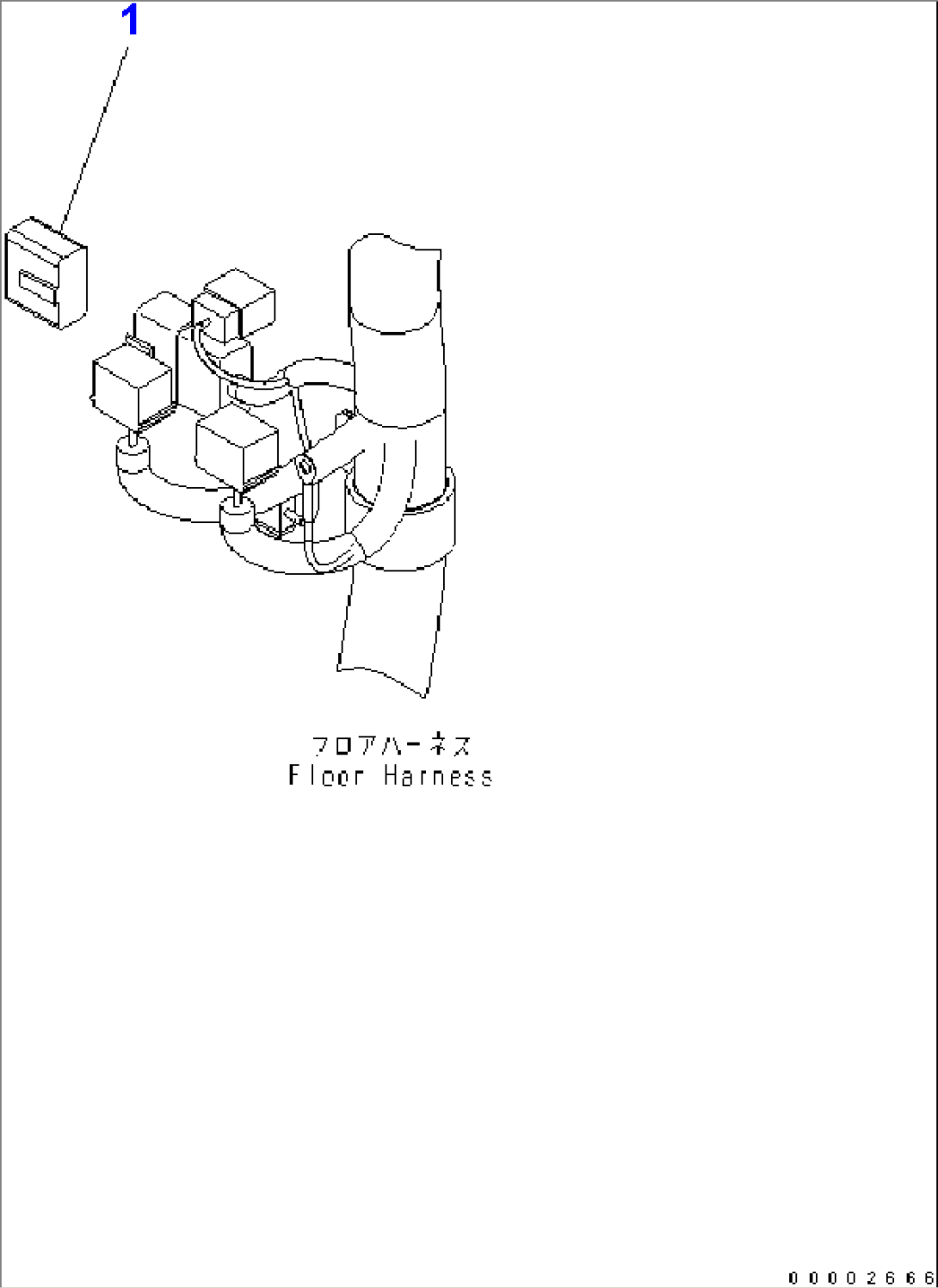 FLOOR (WIRING HARNESS) (PLUG)