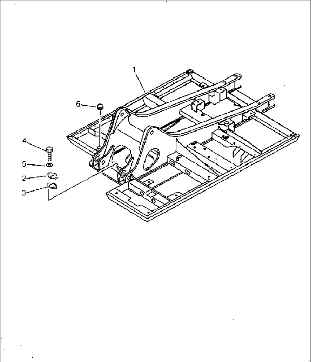 REVOLVING FRAME (WITH ATTACHMENT) (EXCEPT JAPAN)(#36614-)