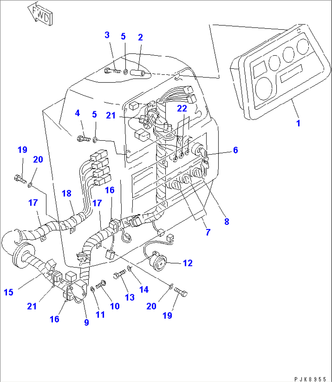 DASHBOARD (ACCESORY) (FOR AIR CONDITIONER AND HEATER)
