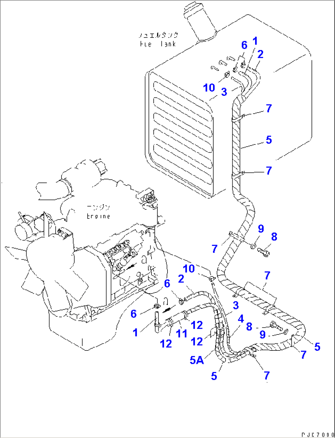 FUEL LINE(#1201-)