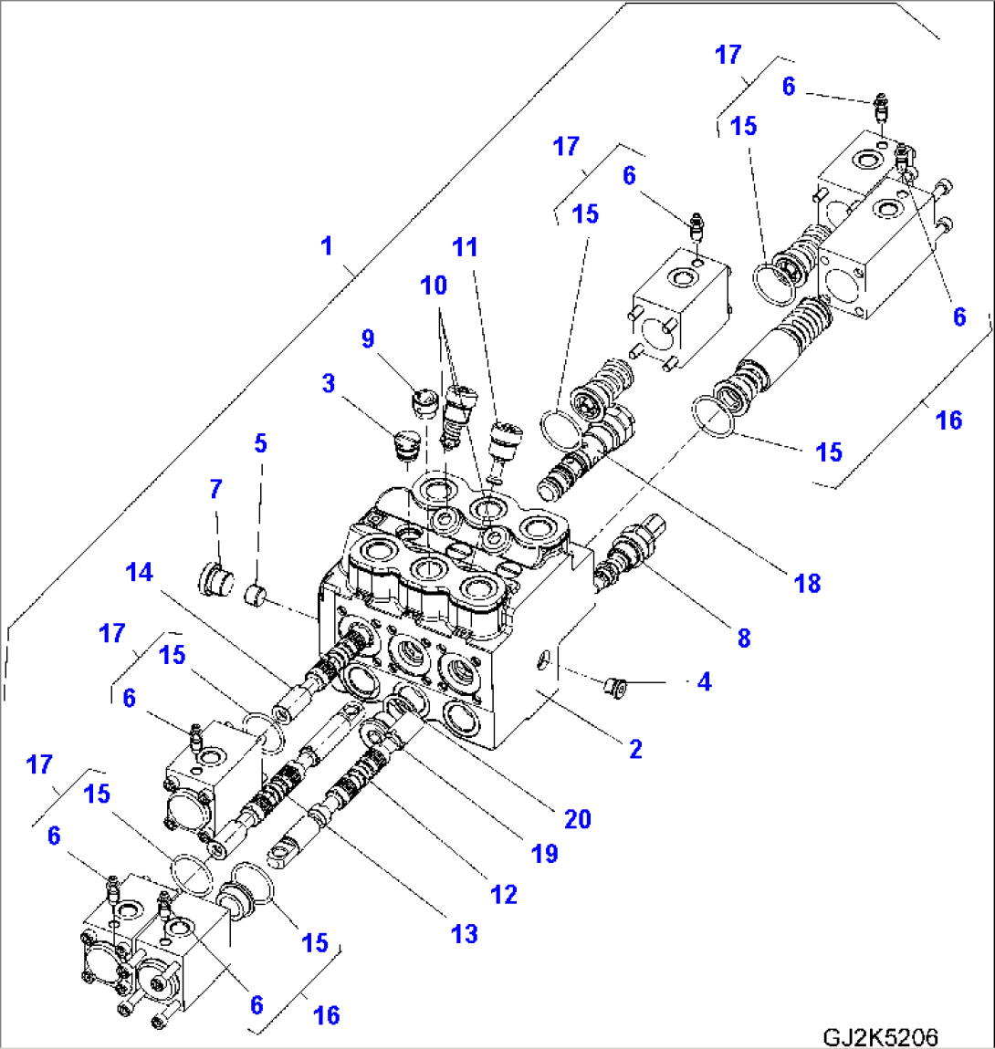 CONTROL VALVE, EXECUTION 2
