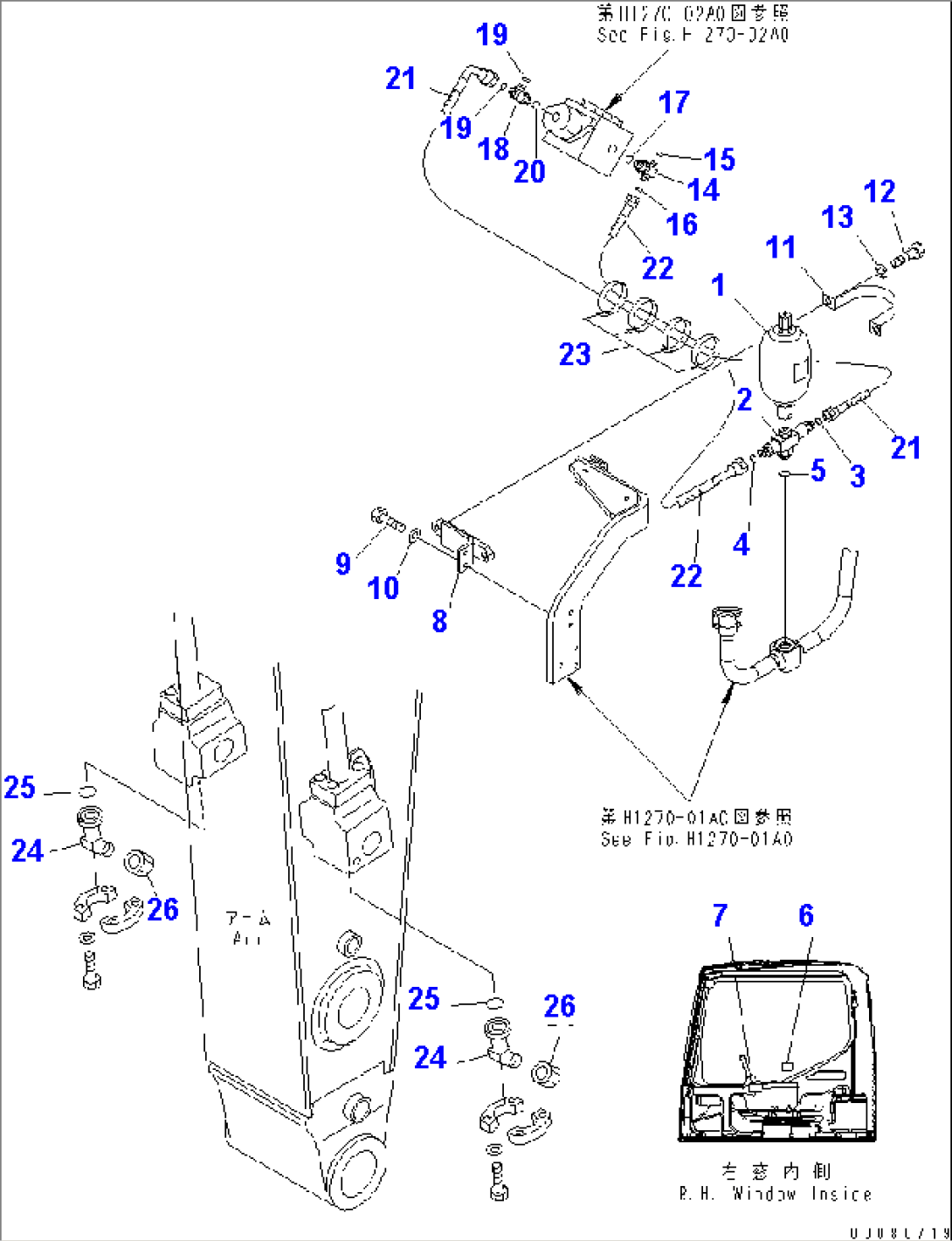BREAKER ADAPTER (FOR NIPPON PNEUMATIC)(#25396-)