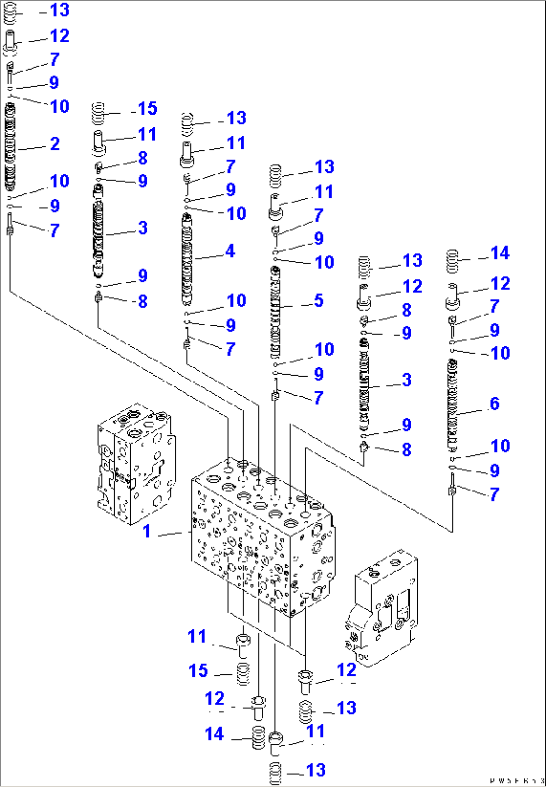 MAIN VALVE (1-ACTUATOR) (1/19)
