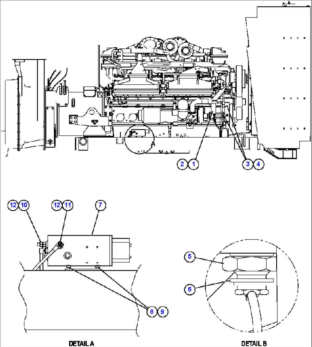 ENGINE ELECTRICAL - RIGHT SIDE