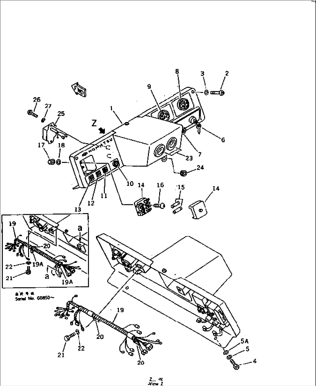 INSTRUMENT PANEL (FOR LEVER STEERING)