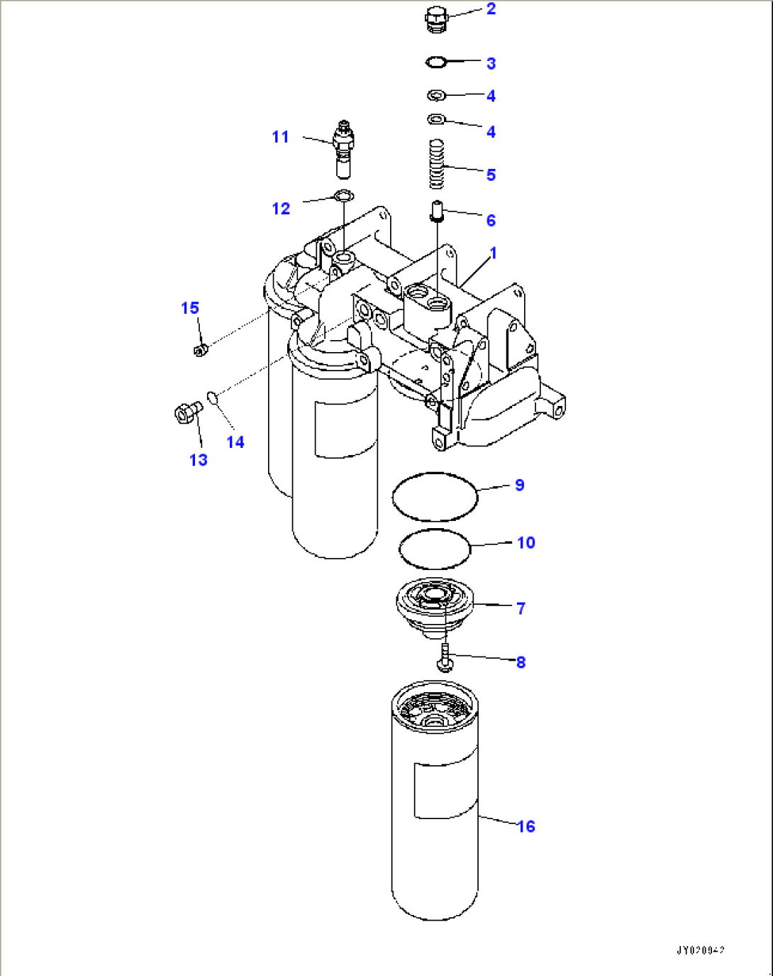 Engine Oil Filler, For Chassis Mounting (#610861-)